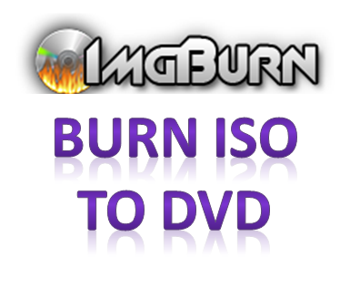 img burn iso to dvd